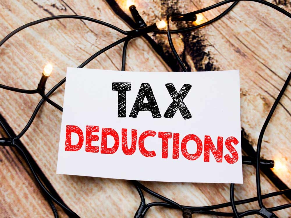 All about tax deductions