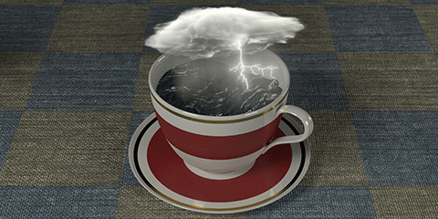 Another storm in the income fund tea cup