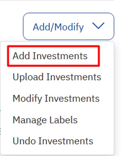 How to add stocks to Value Research portfolio manager?