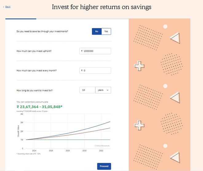 How to invest Rs 10 lakh for 10 years?