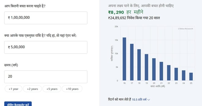 क्या ₹1 करोड़ जमा करना चाहते हैं आप?